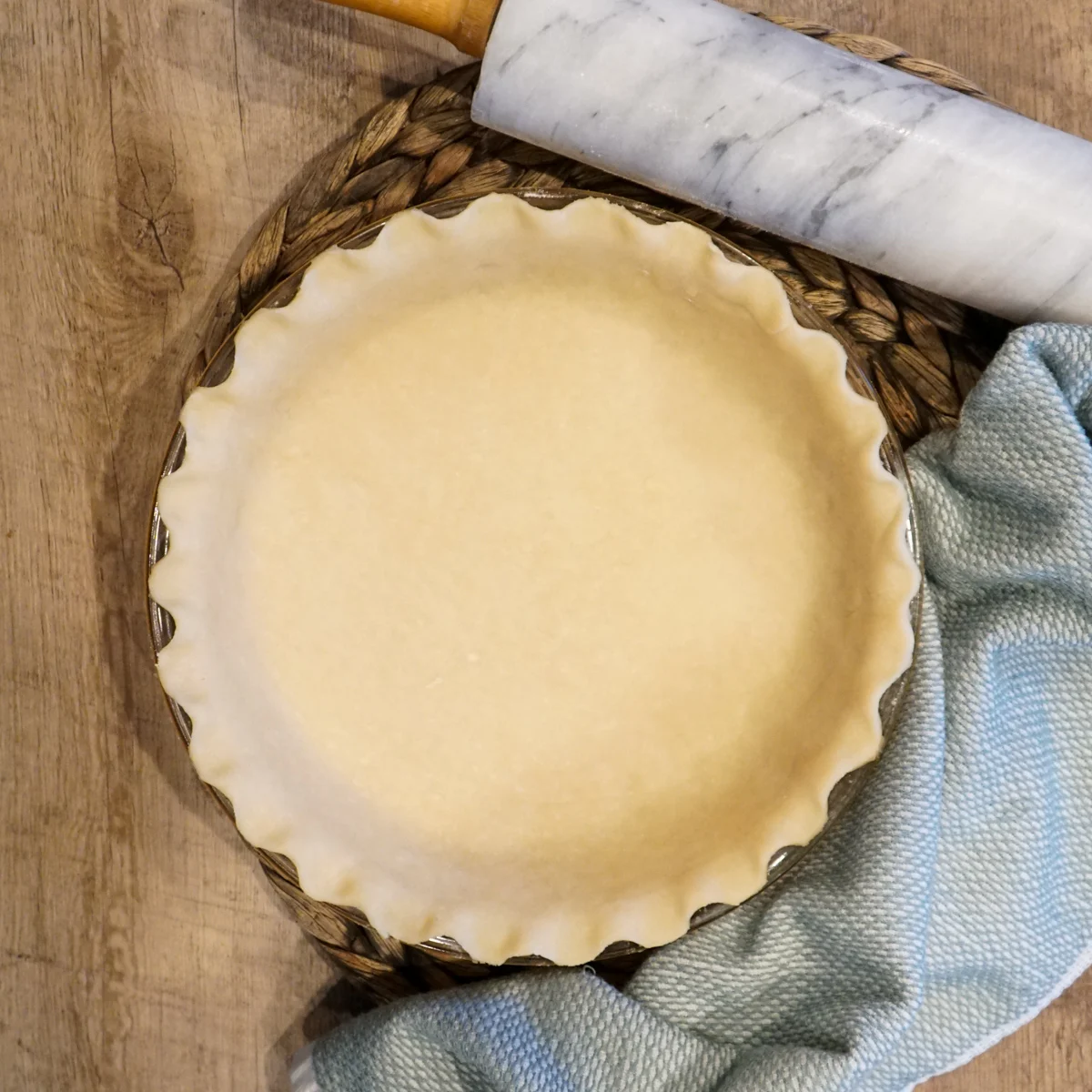 pie crust recipe without food processor