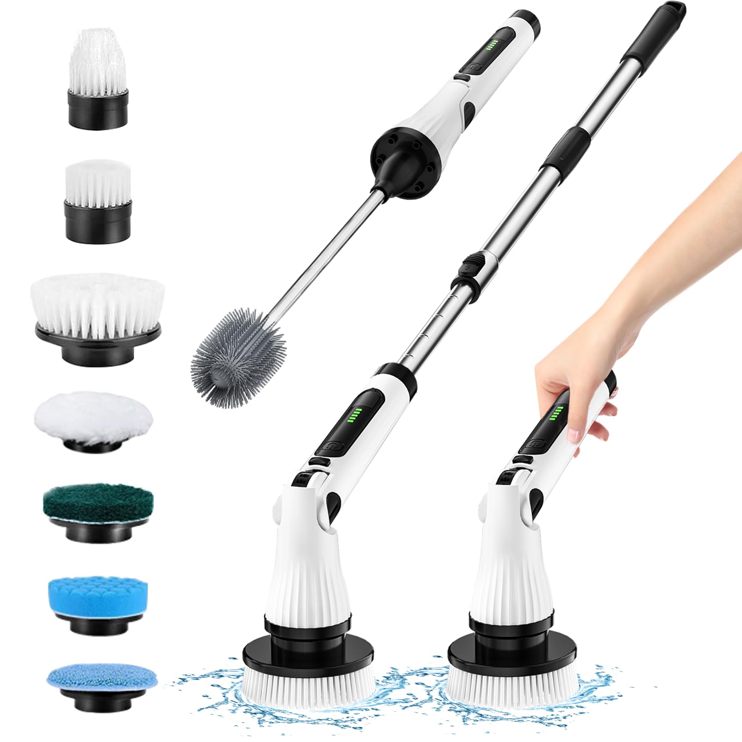 electric scrub brush for cleaning