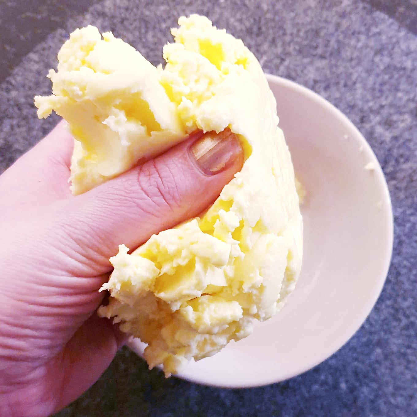 make butter in food processor