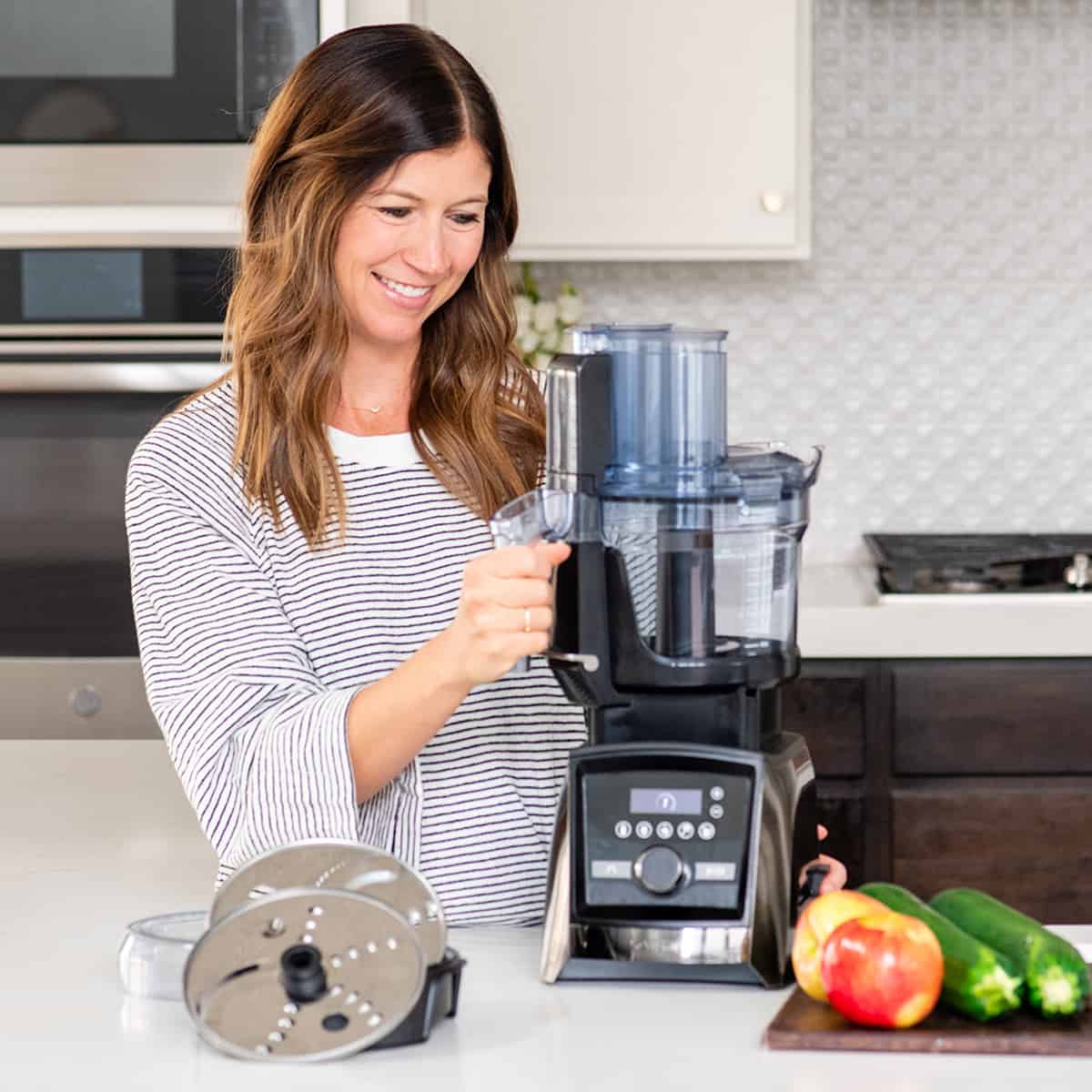 use a vitamix as a food processor