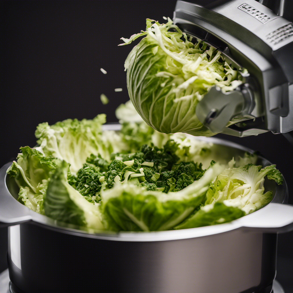 shred cabbage in food processor