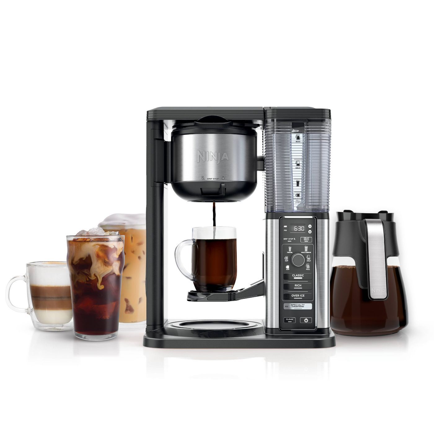 drip coffee and espresso maker