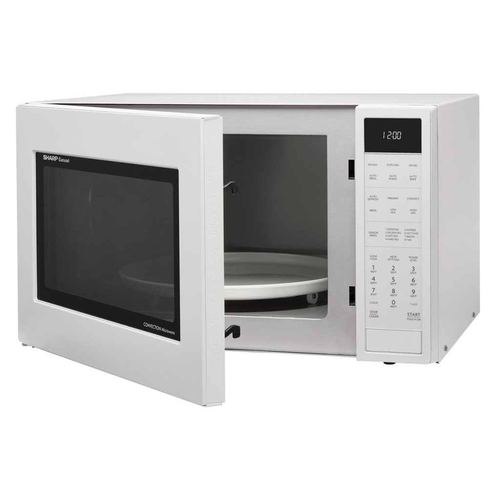 microwave oven over the range