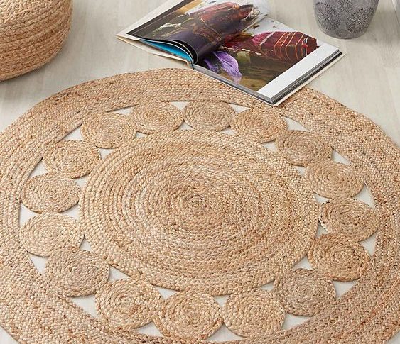 Optez pour un tapis en jute pour une ambiance bohème